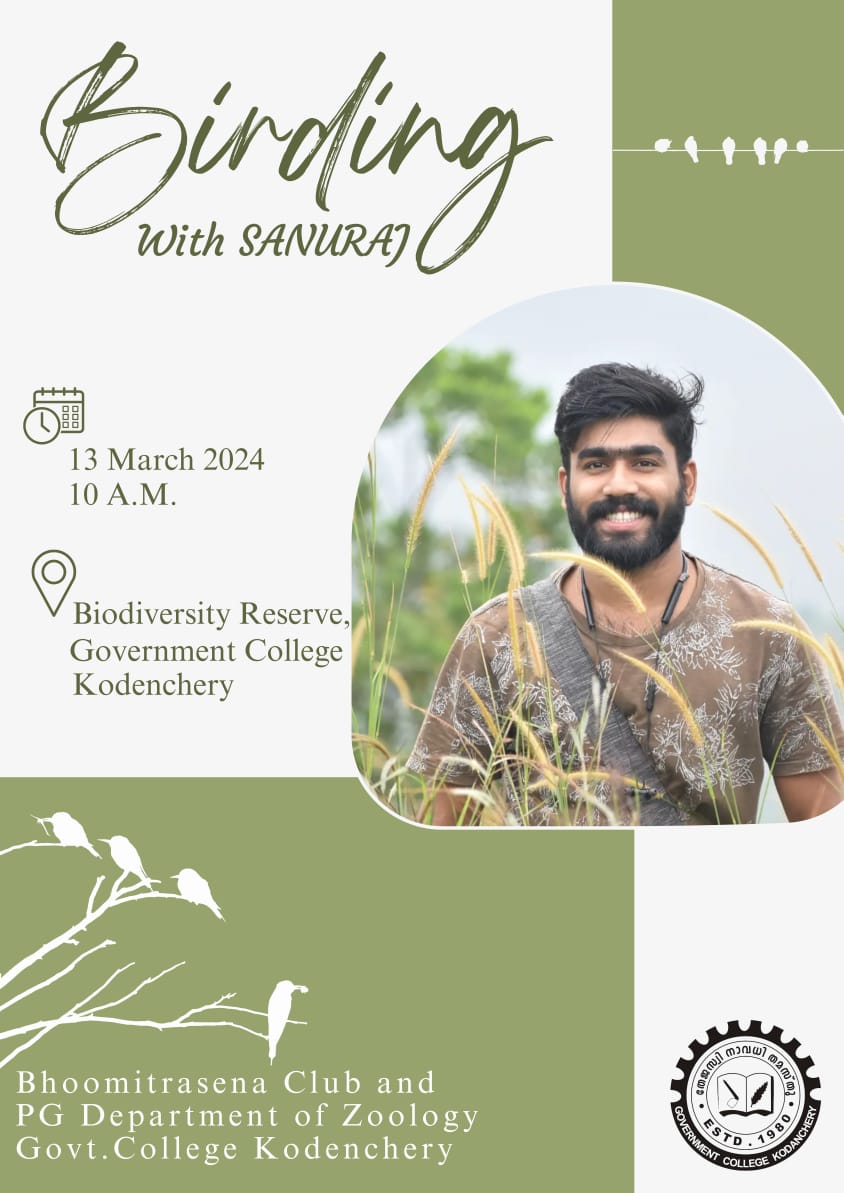 Birding with Sanuraj